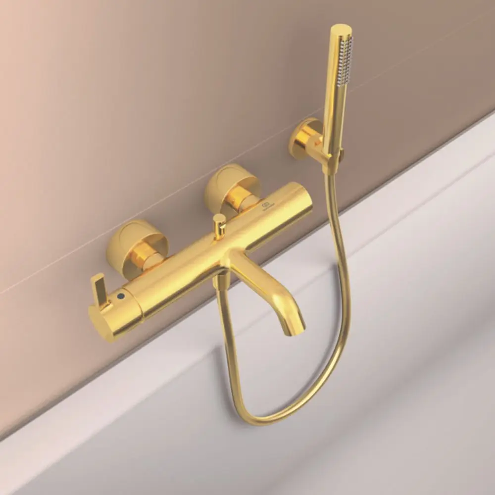 IS-Stabhandbrause-Idealrain-Brushed-Gold-BC774A2 gallery number 8